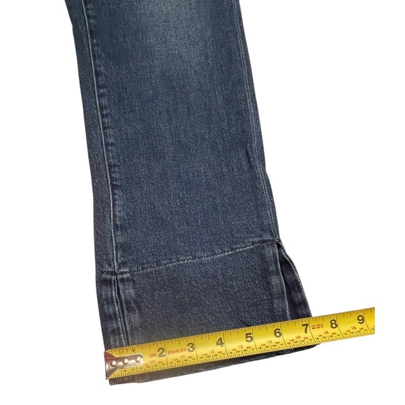 FRAME Le Nouveau Straight Split Hem Jeans Women's Size 28 Fisher Beach Denim - Picture 7 of 11